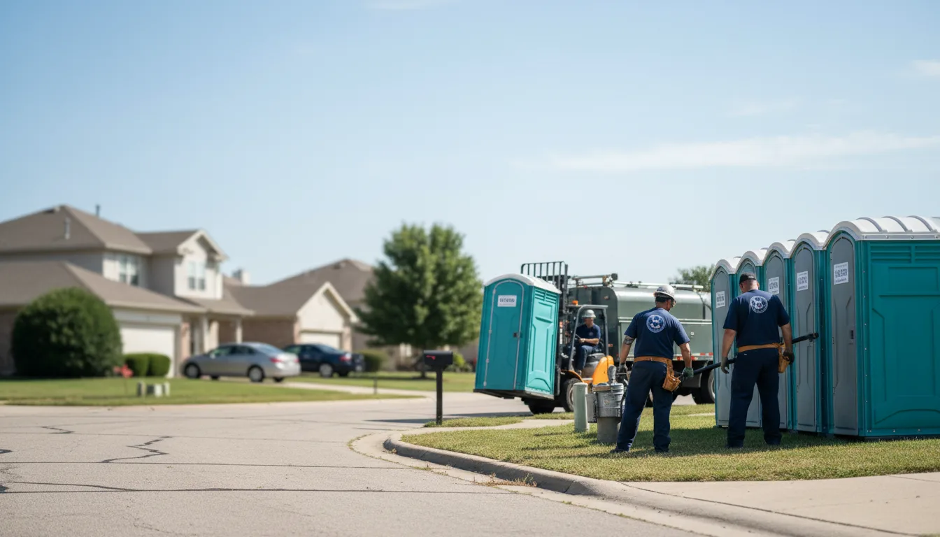 Porta Potty Rental in New Lisbon, NJ near me